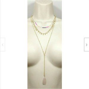 Fashion Jewelry Choker Layered Necklace 4049E1M